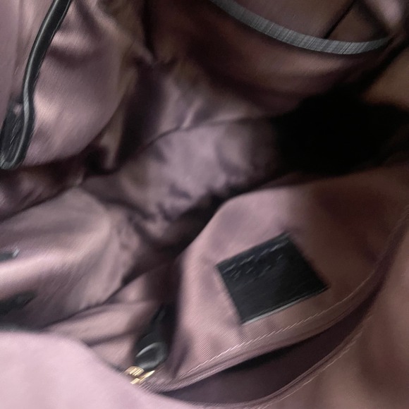 KOOBA Fairfield Leather Convertible Backpack Purse BLACK travel crossbody - Picture 11 of 11